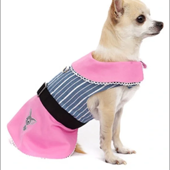 URBAN PUP LITTLE LILY HARNESS DOG DRESS - Picture 2 of 5